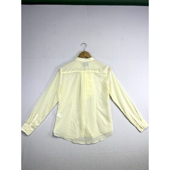 The Shirt - Ruffled Swiss Dot Blouse - Size Small - Elegant & Professional - Picture 9 of 9